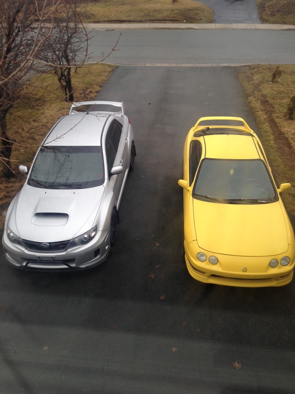 PY 2000 Acura ITR with Subaru STI