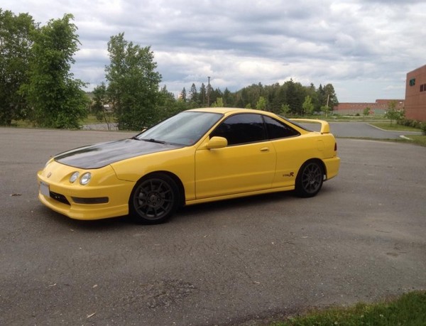 Canadian 2000 PY Acura Integra Type-R JDM Gunmetal wheels