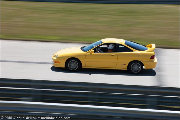 2000 Acura Integra Type R at the track
