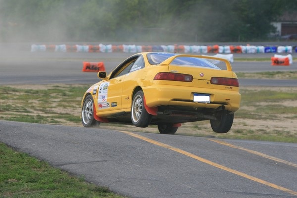 Phoenix Yellow 2000 Acura Integra Type-r landing