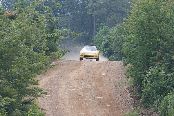 Phoenix Yellow 2000 Acura Integra Type-r dirt track