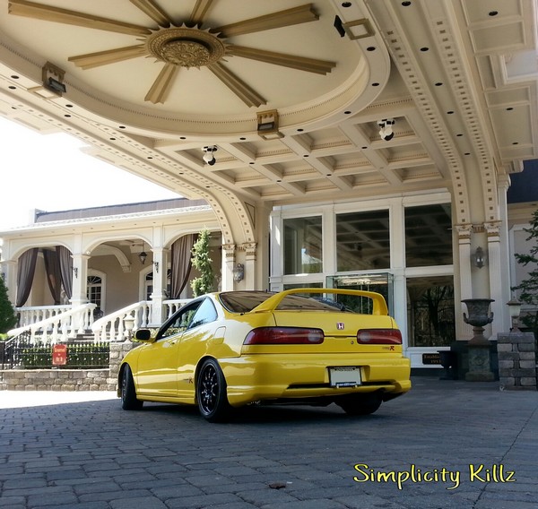 2000 Phoenix Yellow Acura Integra Type-R