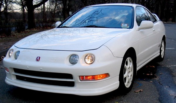 stock 1997 Integra Type-R CW in a parking lot