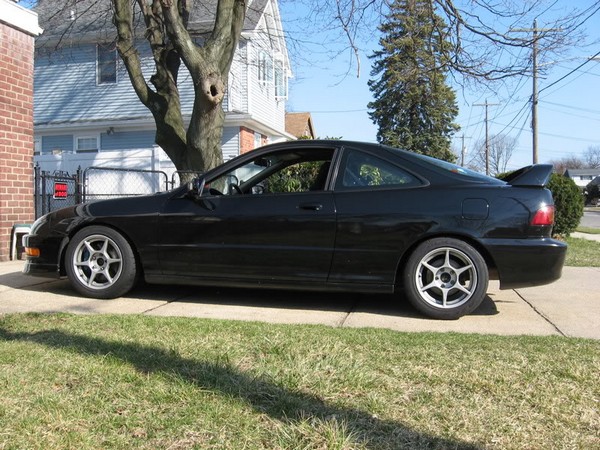 Flamenco Black Pearl Acura Integra Type-r with Kosei K-1s