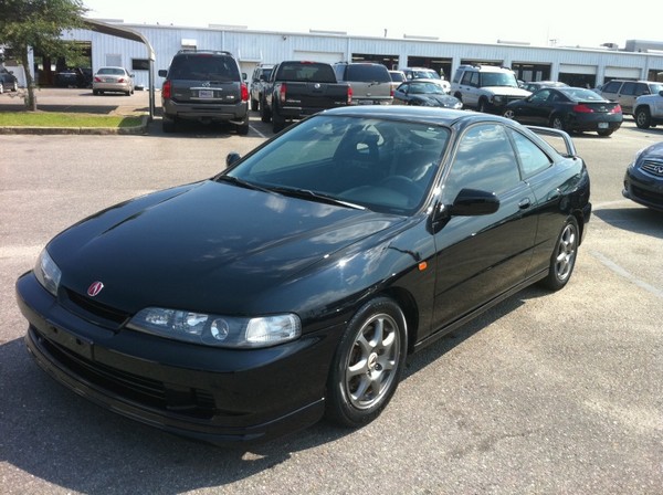 Flamenco Black Pearl Acura Integra Type-r with JDM front end