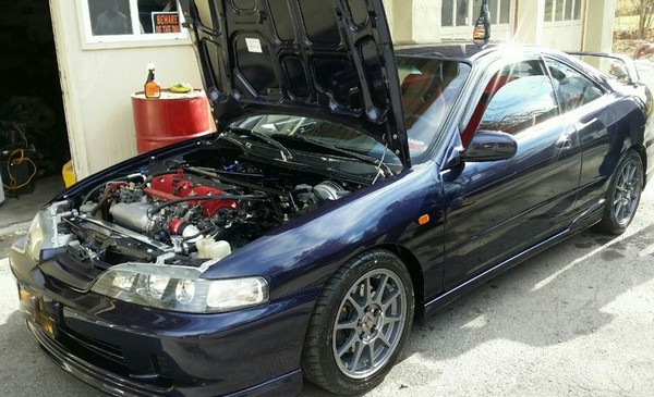 2000 Acura Integra Type-r JDM Gunmetal Rims