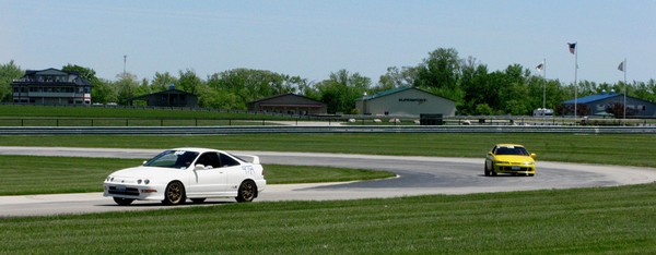 championship white 1997 Acura Integra Type-R at ITR Expo 10