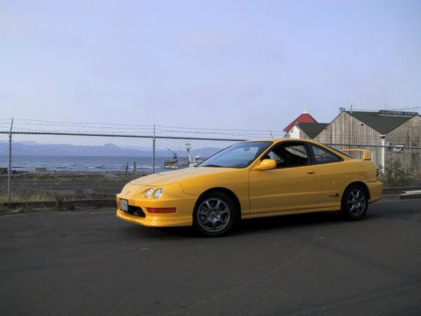 2001 Integra Type R phoenix yellow