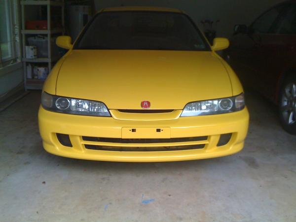 2001 Phoenix Yellow Integra TypeR JDM Front End