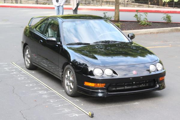 Integra Type-r videogame photoshoot