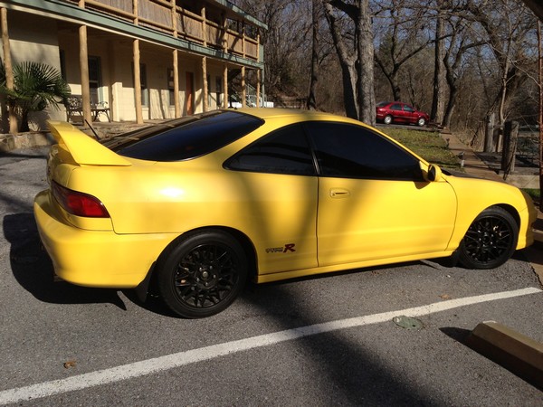 Phoenix Yellow Integra Type-r passenger side