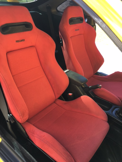 2001 PY ITR SRD Recaro seats