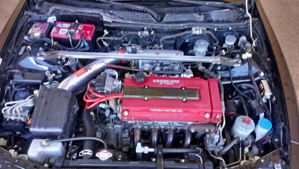 2001 Integra Type R with K&N Air Intake and JDM Header
