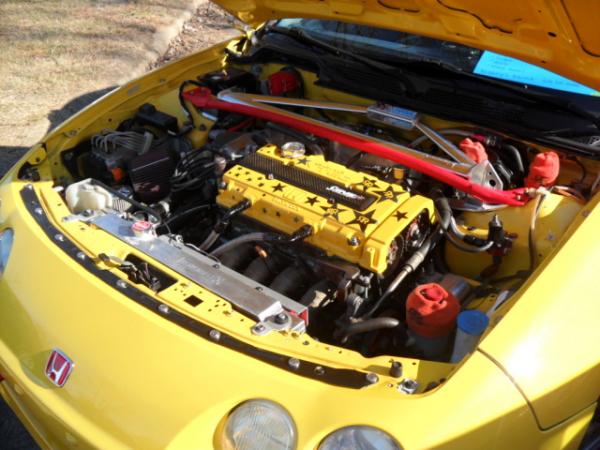 Modified engine bay integra type-R