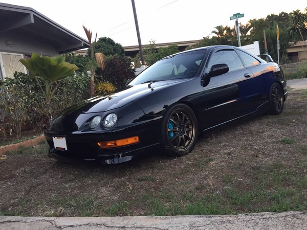 Unmodified 01 USDM Nighthawk black pearl Acura Integra Type-R