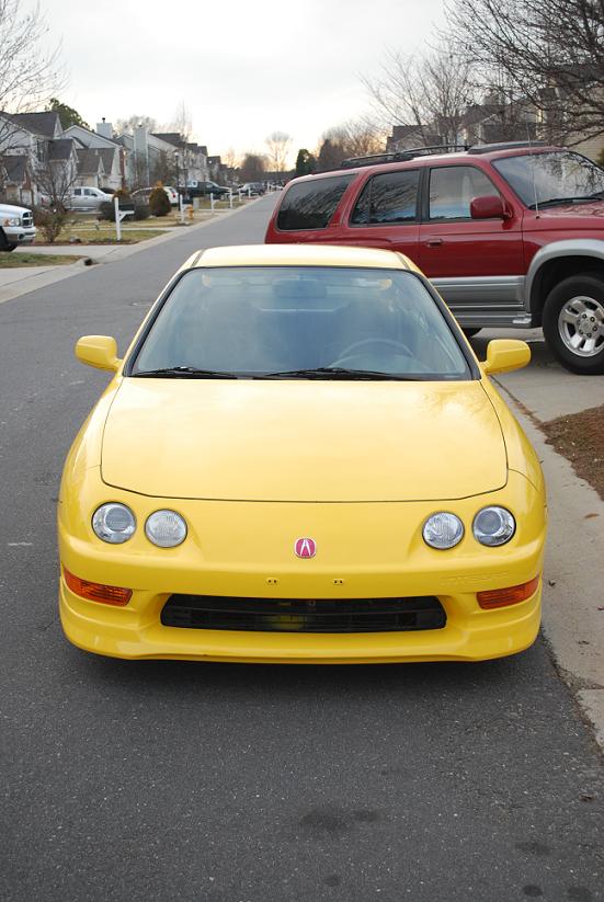 2001 Phoenix yellow integra type-r