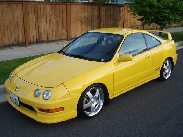 2001 Phoenix yellow Integra Type-R