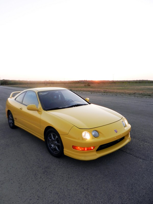 2001 Phoenix Yellow Integra Type-R