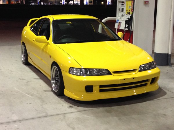 2001 Acura Integra Type-R Phoenix Yellow