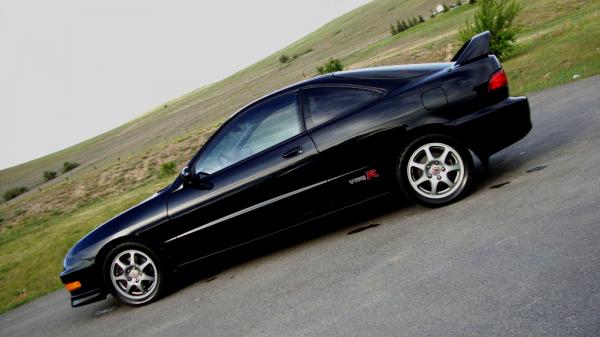Unmodified 2001 Nighthawk black pearl Acura Integra Type-R