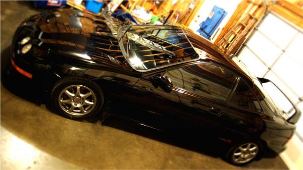 stock 2001 Nighthawk black pearl Acura Integra TypeR