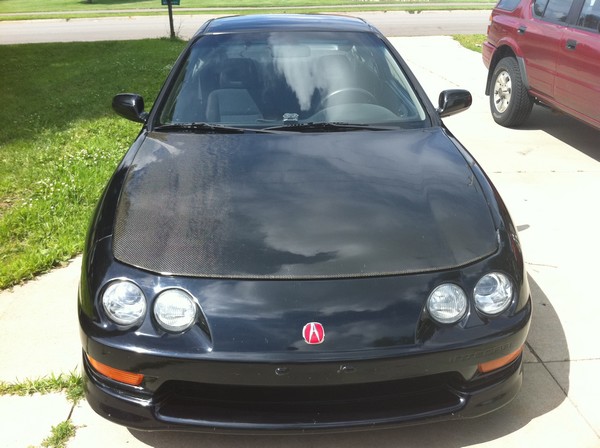 2001 NBP Integra Type-R carbon fiber hood