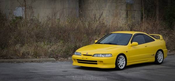2001 Phoenix Yellow Integra Type-R JDM Front