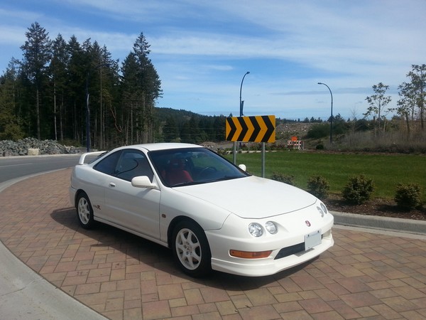 Canadian 2001 Championship White Integra Type-R