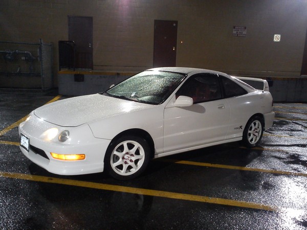 Rare 2001 Championship White Acura Integra Type-R front