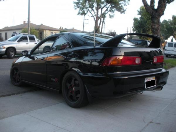 2001 Nighthawk black pearl Integra type-R with spoon rims