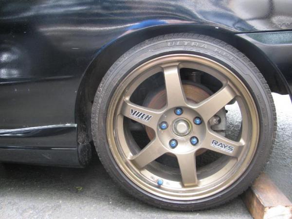 2001 Integra Type-R with Volk/Rays TE37's