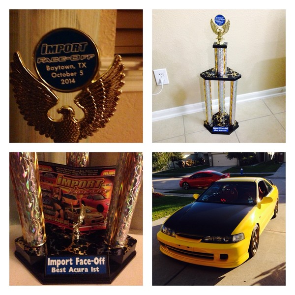 2001 Phoenix yellow ITR Best Acura winner