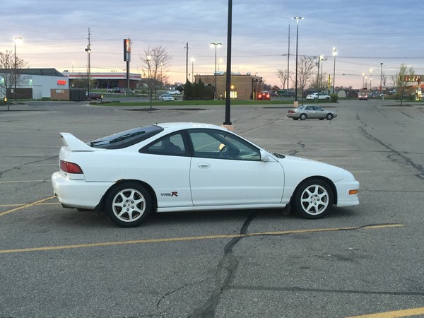 1998 CW Acura Integra Type-R parking lot