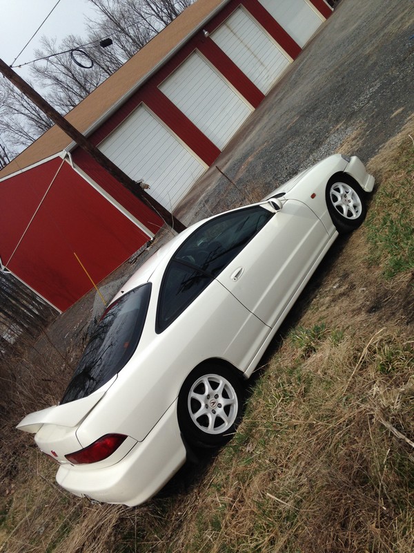 1998 Acura Integra Type-r crazy angle