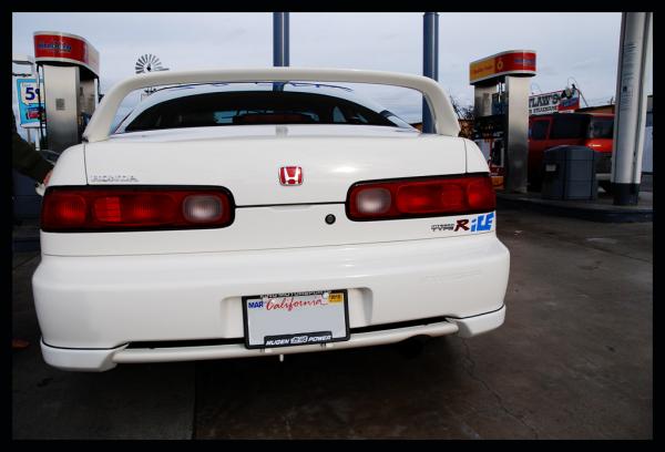championship white '98 Integra type-r back end