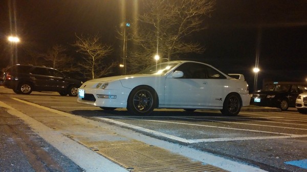 1998 Championship White USDM Acura Integra Type-R with rims