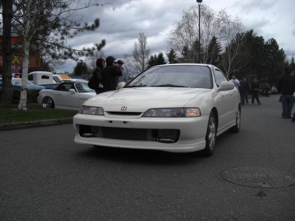 1998 Acura integra type-r with front-mount intercooler