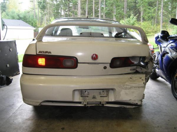 1998 Integra Type-R rear ended