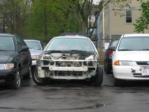 1998 Acura Integra TypeR theft recovery shell