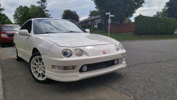 1998 Acura Integra Type-R parallel parked