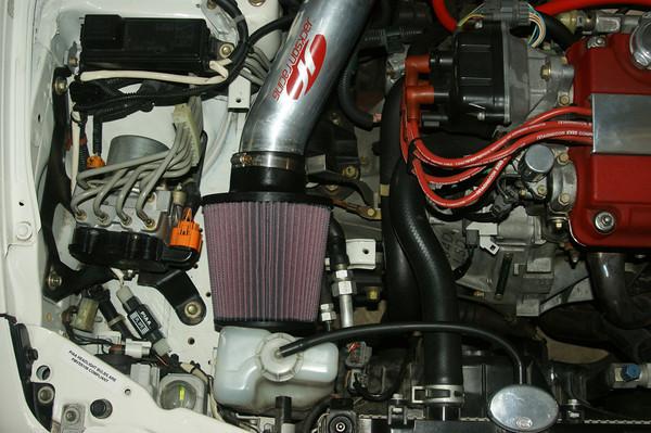 1998 championship white Acura Integra Type-R Jackson Racing Intake