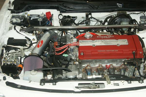 1998 championship white Acura Integra Type-R JR Supercharged B18C5