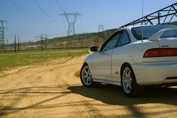 Championship White 1998 Acura Integra type-r