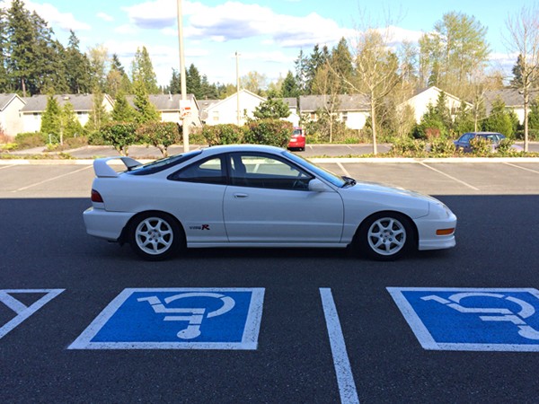 1998 CW Acura ITR passenger side