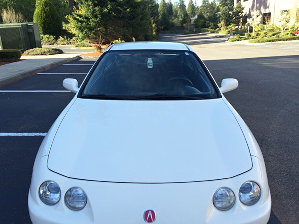 1998 Championship White Acura Integra Type-r top